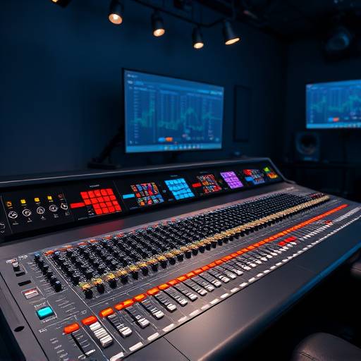 Console de mixage numérique