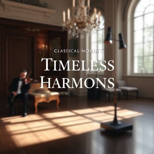 Pochette d'album de musique classique 'Harmonies Intemporelles' enregistrée chez Harmonie Studio